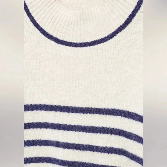 Mango Wool Blend Striped Sweater NWT - Picture 12 of 12